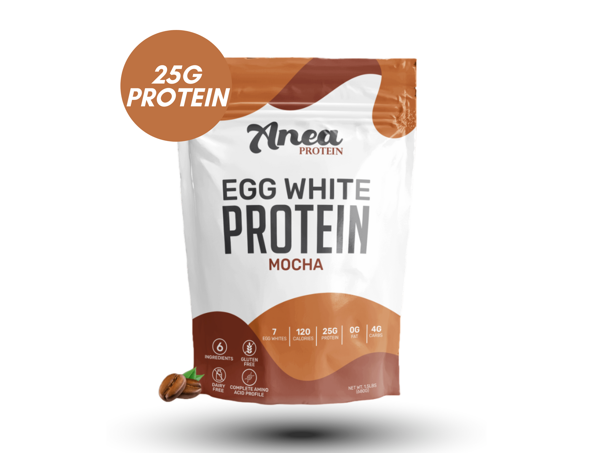 Mocha Egg White Protein Powder